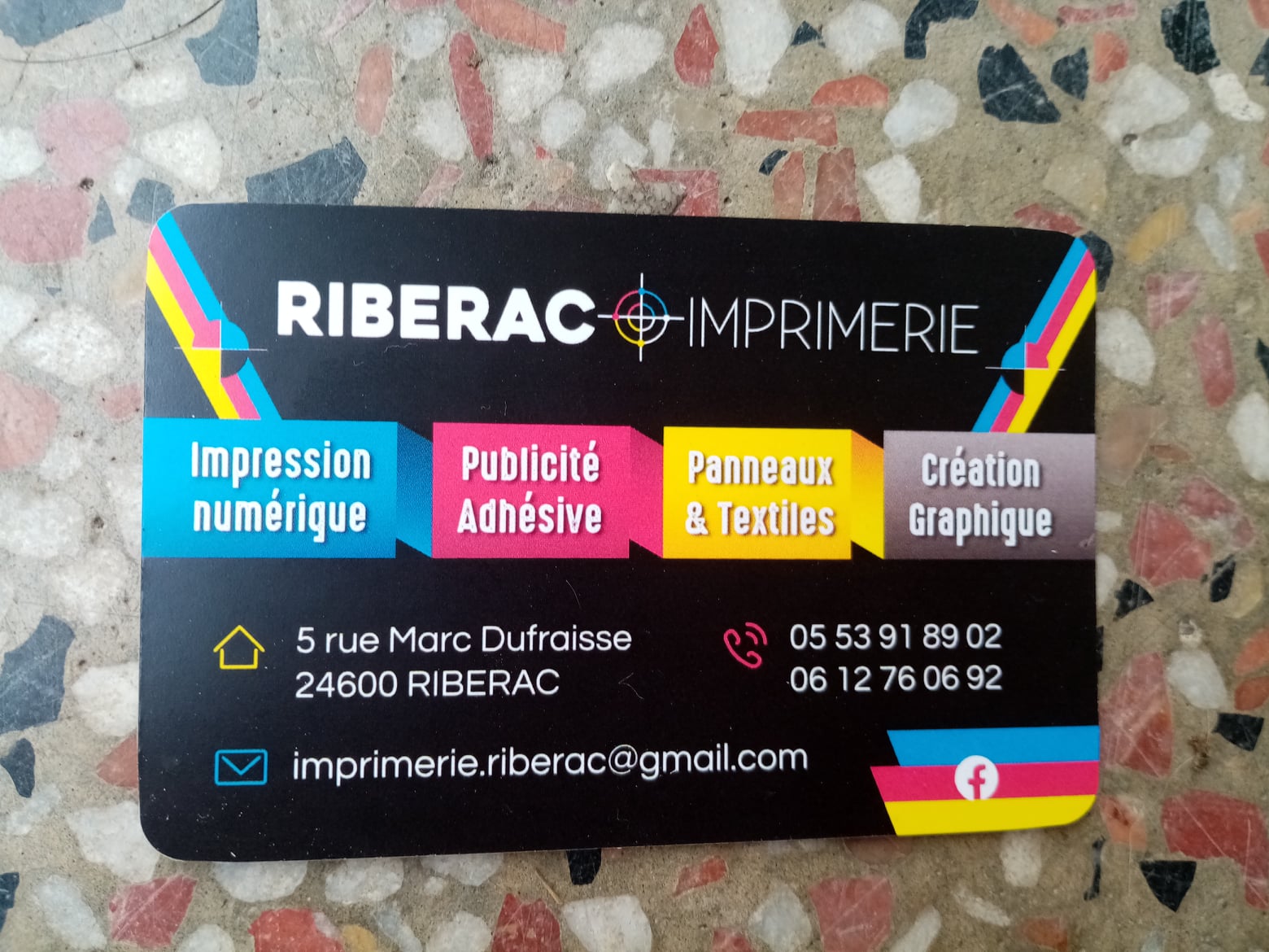 Graphisme avec Ribérac Imprimerie